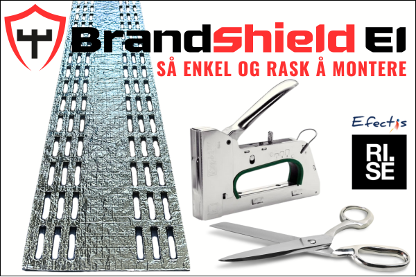 BrandShield EI - så enkel og rask å montere